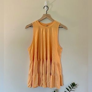 Free People Tunic/Tank w/ Open Back